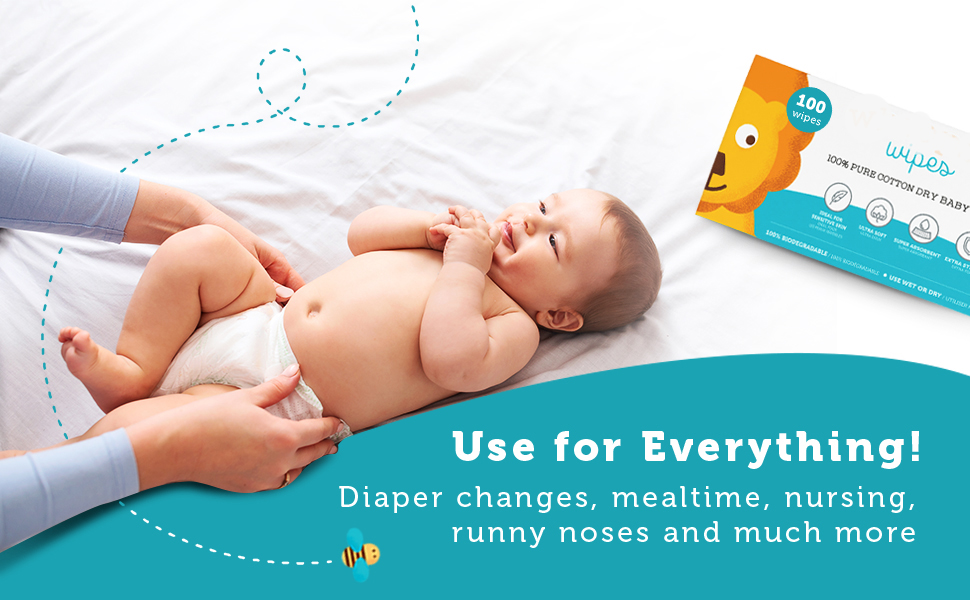 Baby dry wipes (4) Baby dry wipes (4)